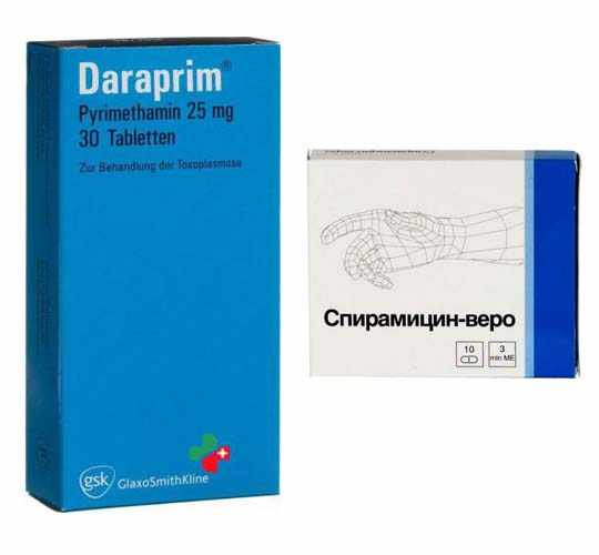 Дараприм и спирамицин