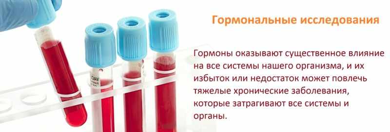 Гормональный и общий анализы крови